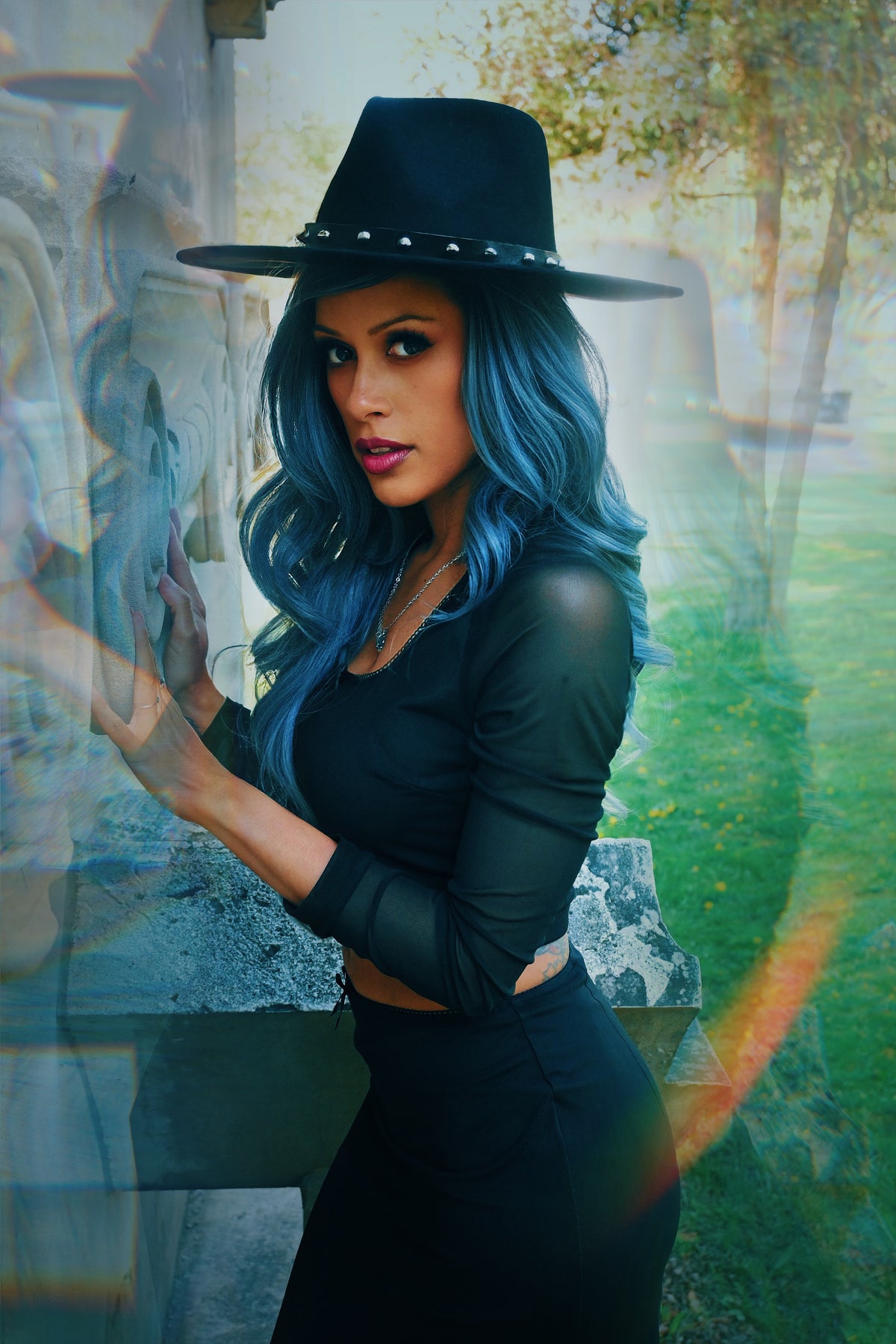 Western Hat - Black