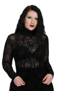 Lattice Sheer Top