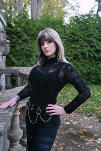 Lattice Sheer Top