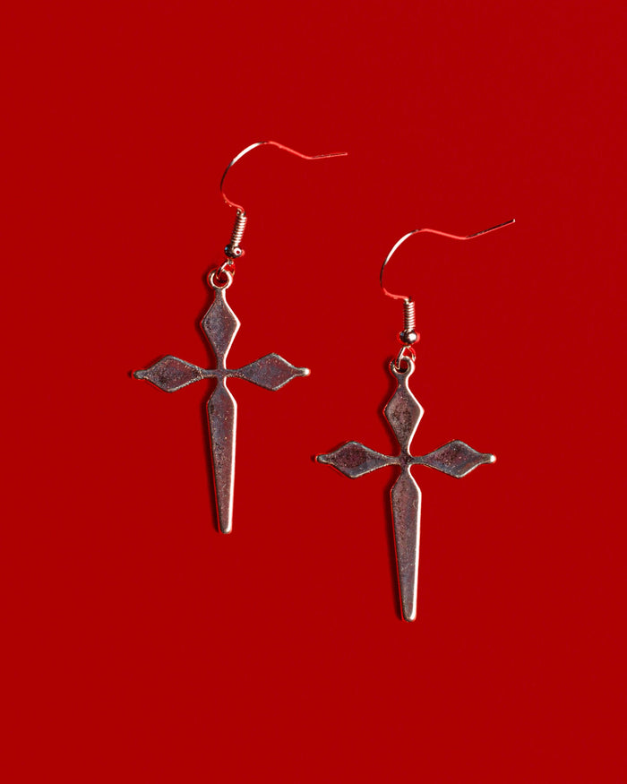 Cross Earrings