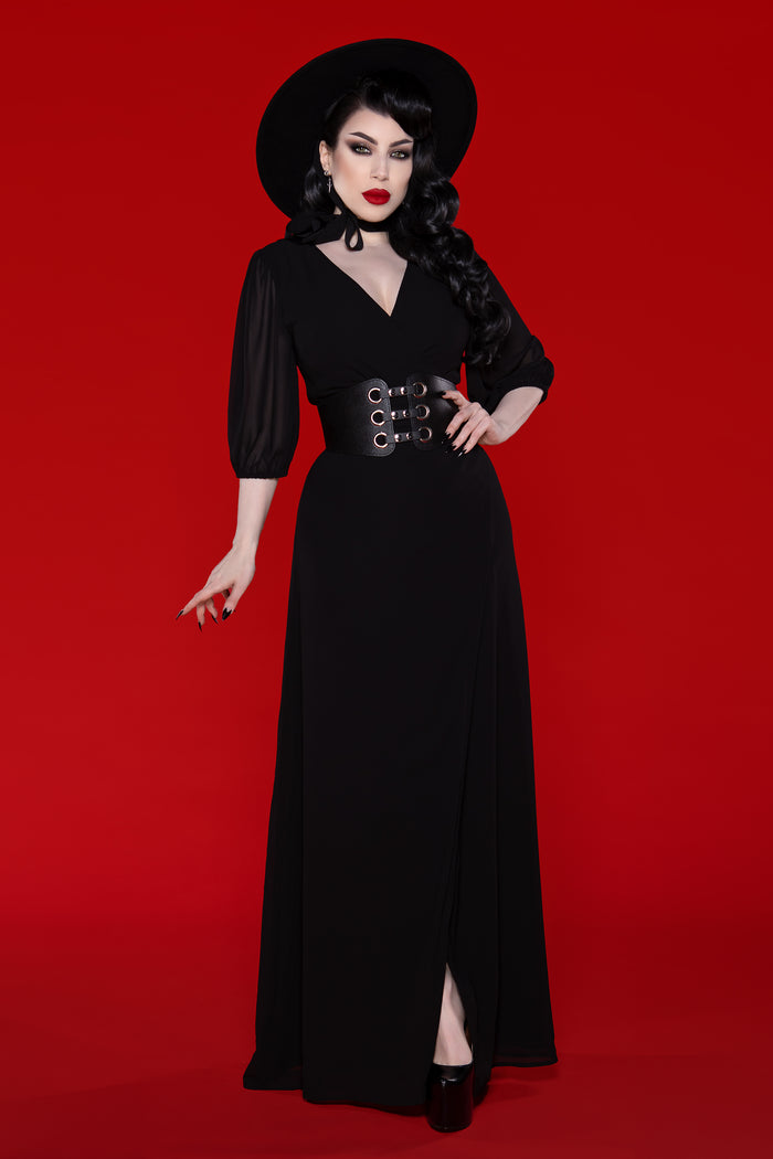 Winona Maxi Dress - Black