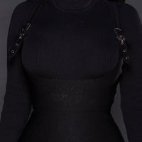 Webbed Suspender Skirt