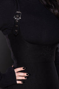 Webbed Suspender Skirt