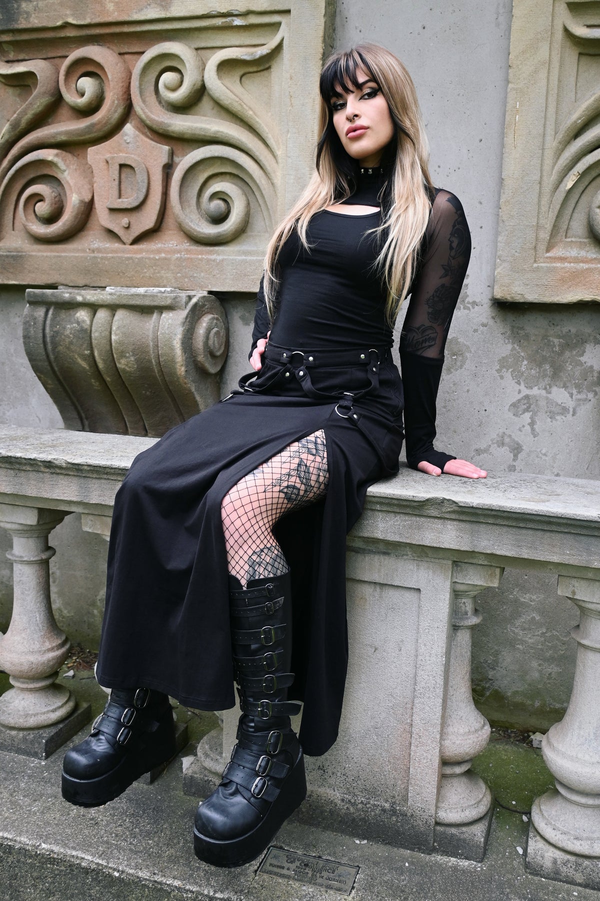 Amaranth Maxi Skirt