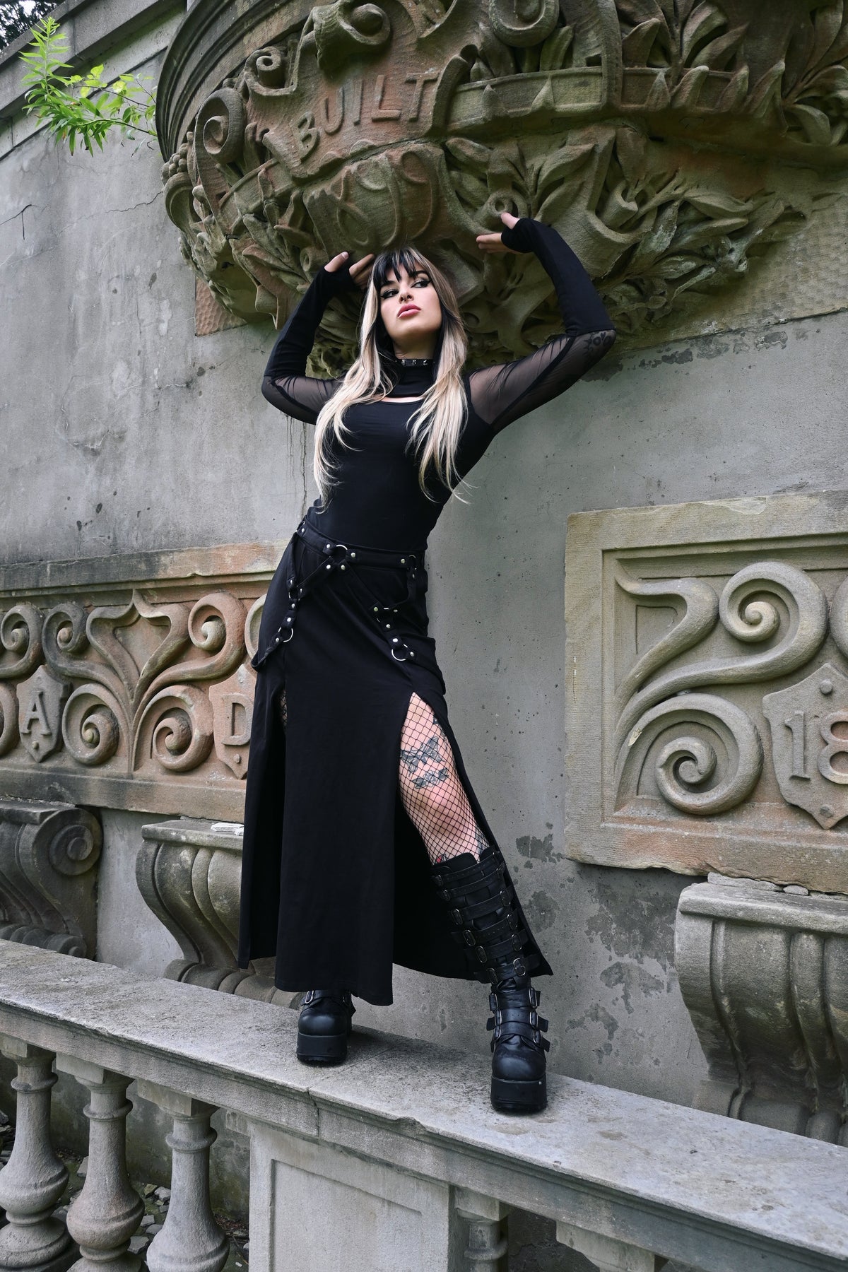 Amaranth Maxi Skirt