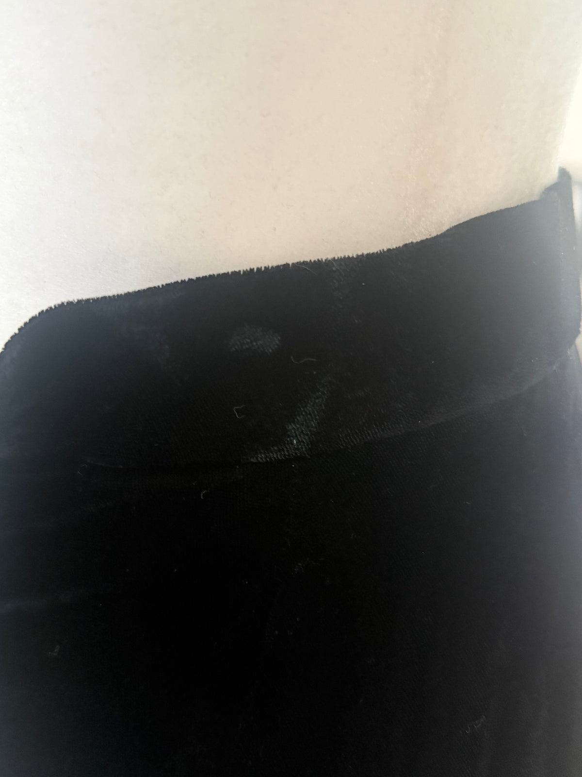 Vintage 80s 90s Victorian Revival Black Velvet Circle Skirt
