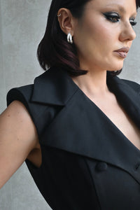 PRE-ORDER - After Dark Trench Dress