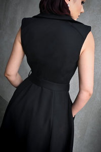 PRE-ORDER - After Dark Trench Dress