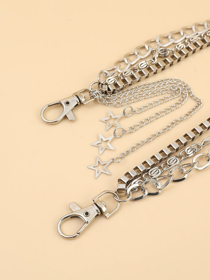 Chain Clip with Stars