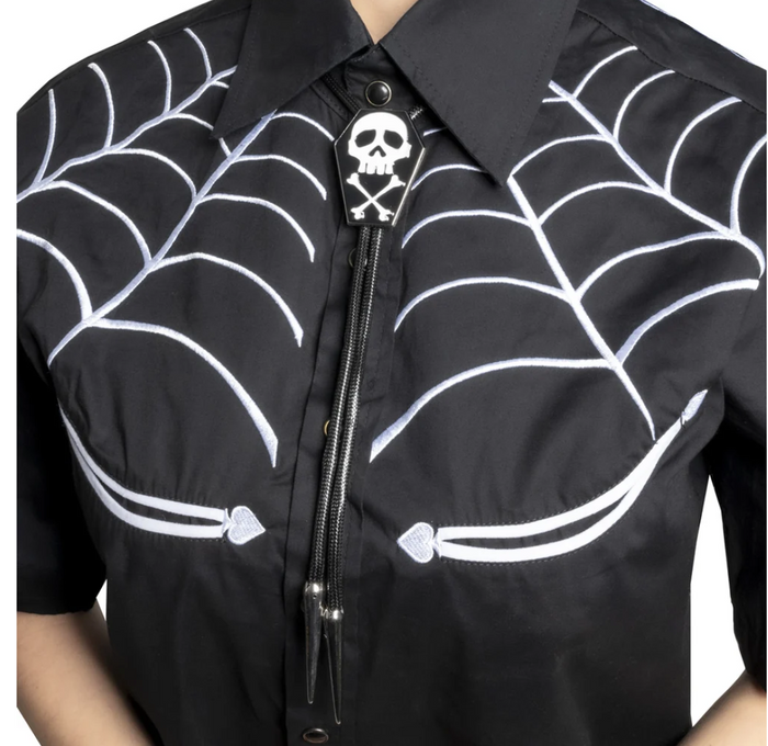 Coffin Skull Bones Bolo