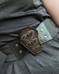 Elastic Waist Belt Bat Coffin