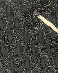 Vintage 90s ALGO 3D Lace Qipao Mini Dress