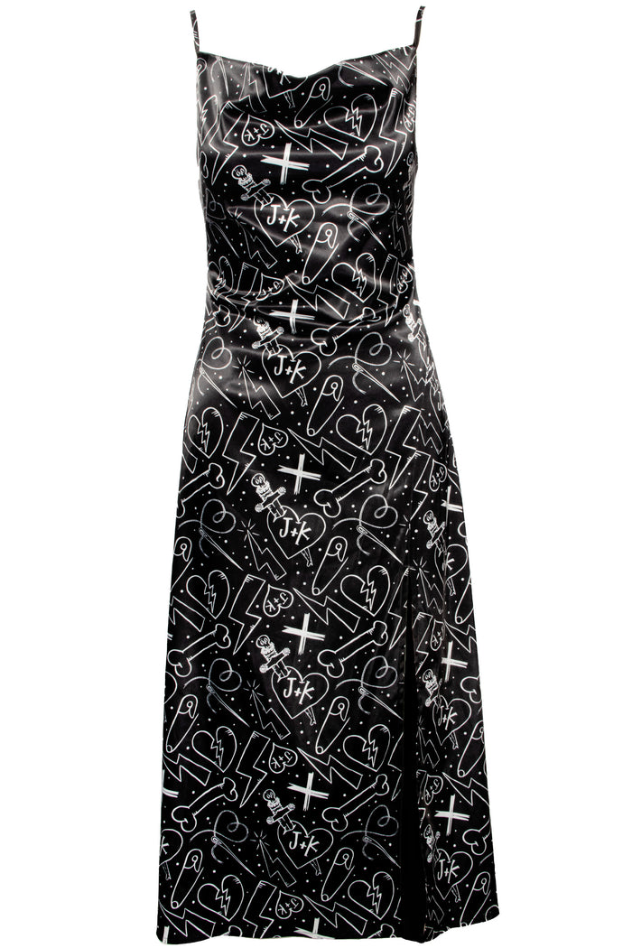 PRE-ORDER Cowel Neck Maxi Dress - (2 Colours)