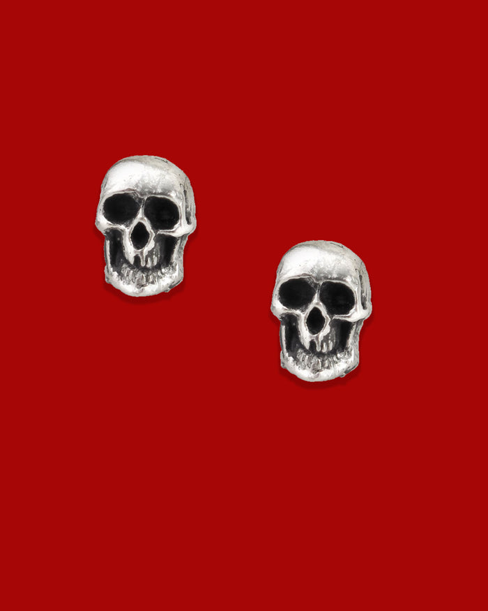 Death Stud Earrings
