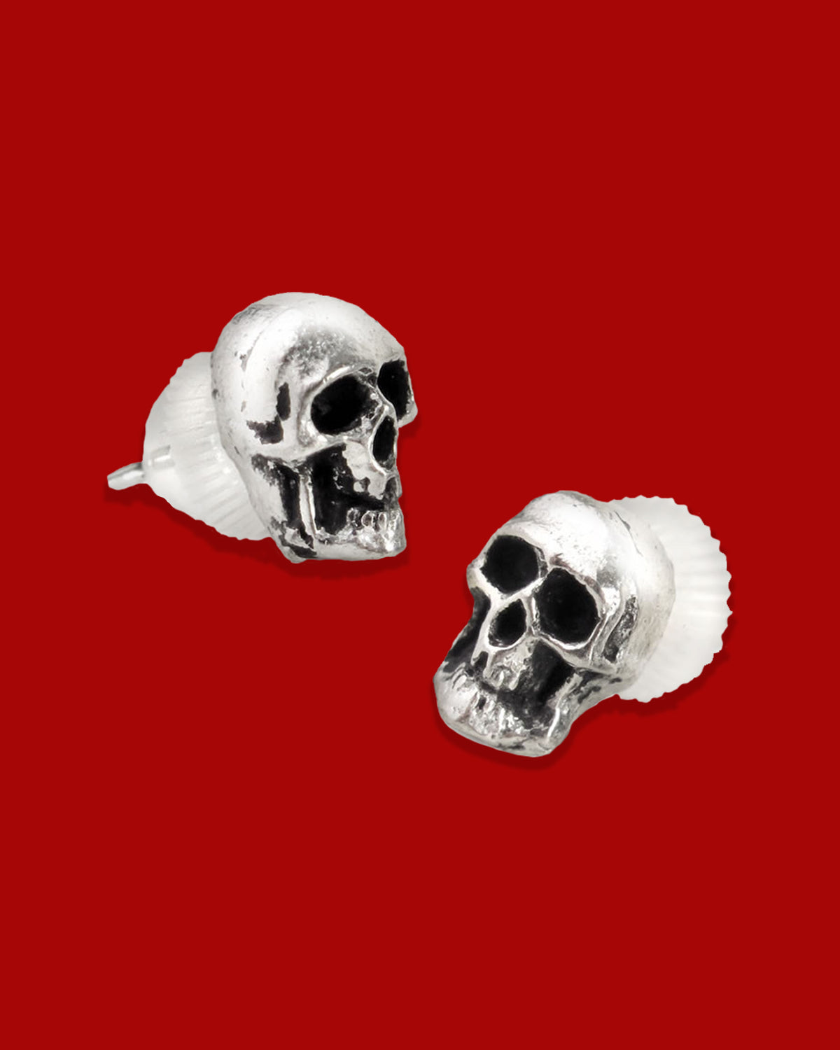 Death Stud Earrings