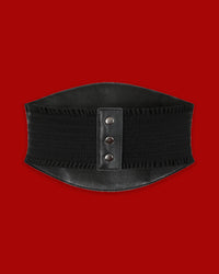 The Fading Angel Belt combines romantic lace with classic corset-inspired styling to create an elegant waist-defining accessory. Intricate lace details and adjustable lacing allow the belt to cinch comfortably around the waist while creating a flattering silhouette. Designed to complement dresses, tops, and skirts, this statement piece adds a sophisticated historical and gothic edge to everyday outfits or medieval festival looks.