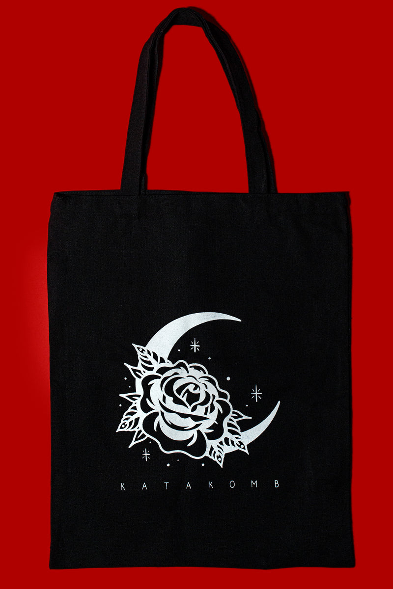 Moon Flower Tote Bag
