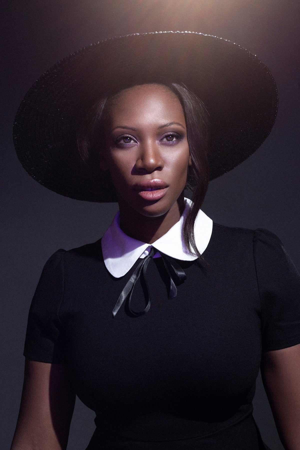 Add mystical flair to your look with the Sorceress Hat by KATAKOMB — a handmade straw hat with a dramatic wide brim that keeps you stylishly shielded from the sun or moonlight alike.